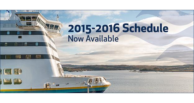2015-2016 Schedule Now Avalible
